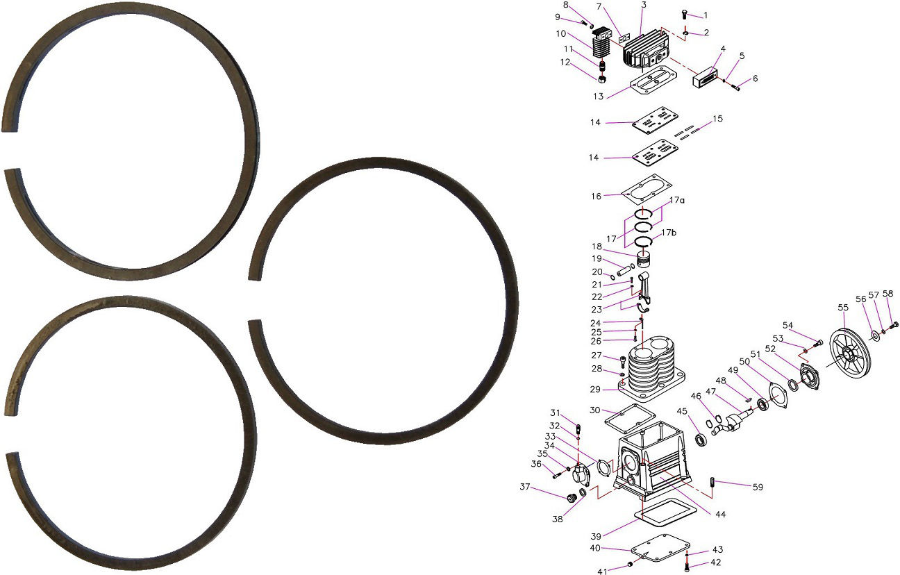 jeu-de-3-segments-de-rechange-pour-piston-de-t-te-de-compression-ah30